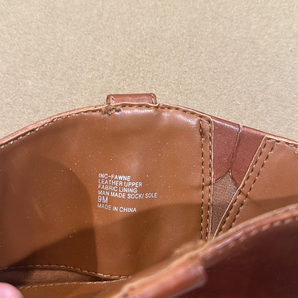 INC Fawne Leather Boots, Great Condition - Picture 6 of 6
